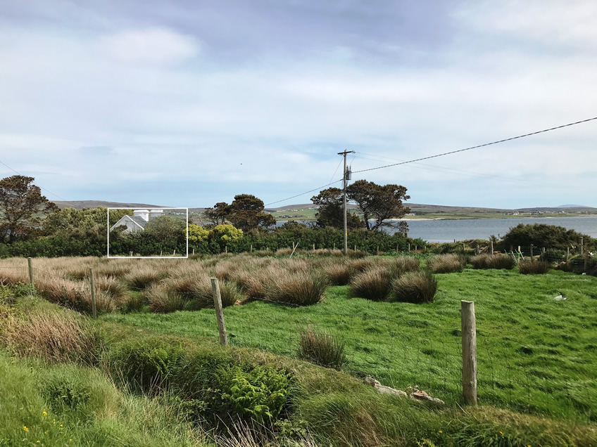 Two bedroom house and land for sale at Knocknalina, Belmullet, Co. Mayo